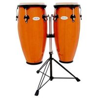 Toca Synergy 10 & 11-Inch Conga Set With Stand In Amber