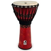 TOCA TOCSFDJ12RP 12" DJEMBE BALI RED PRINT