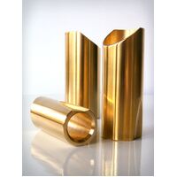 Large Polished Brass Rock Slide