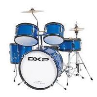 DXP TXJ5MBL 5 Piece Junior Kit Metallic Blue
