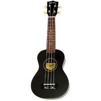 Kealoha UK40BLACK Ukulele w/ Bag - Black