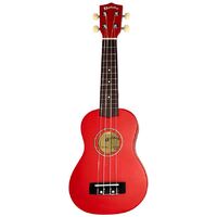 Kealoha UK40RED Ukulele w/ Bag - Red