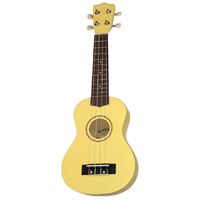 Kealoha UK40YELLOW Ukulele w/ Bag - Yellow