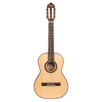 Valencia VC703 3/4 Size Solid Top Classical Guitar in Natural Satin