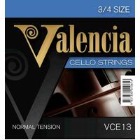 VALENCIA VCE13 3/4 CELLO STRINGS