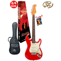 Essex VES34FR 3/4 Electric Guitar Fiesta Red
