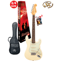 Essex VES34VWH 3/4 Electric Guitar - Vintage White