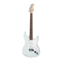 Essex VES62VWH Vintage Series Electric Guitar Vintage White w/ Bag