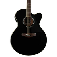 Yamaha CPX600 Cutaway Acoustic/Electric Guitar – Black