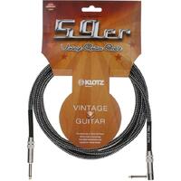 Klotz Vintage 59'er 4.5M Tweed Jacket Retro Cable -  Straight-Angle