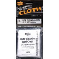 Herco WB1238 Flute Cleaning Rod Cloth (HE54)