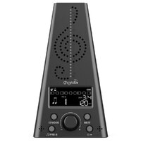 Cherub Rechargeable Digital Metronome & Tuner in Black
