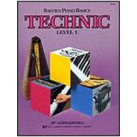 Bastien Piano Basics, Technic, Level 1