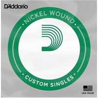 D'Addario XLB130 Nickel Wound Bass Guitar Single String, Long Scale, 130