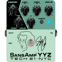 Tech 21 SansAmp Geddy Lee YYZ Bass Preamp Pedal