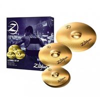 Zildjian ZPLZ4PK Planet Z Cymbal Set 14″ Hi Hats 16″ Crash 20″ Ride Cymbals