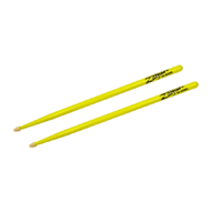 Zildjian 5A Hickory Acorn Neon Yellow Drum Sticks