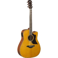 Yamaha A1M Vintage Natural Acoustic/Electric Guitar