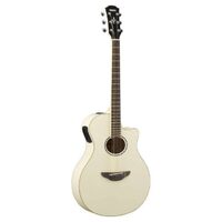 Yamaha APX600 Thin Line Acoustic Electric Guitar - Vintage White